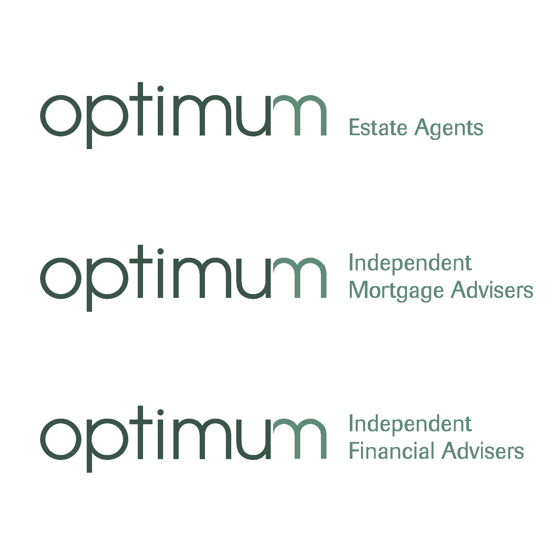 Optimum Estate Agents Mortgage Financial Advisers Logo Vector Logo